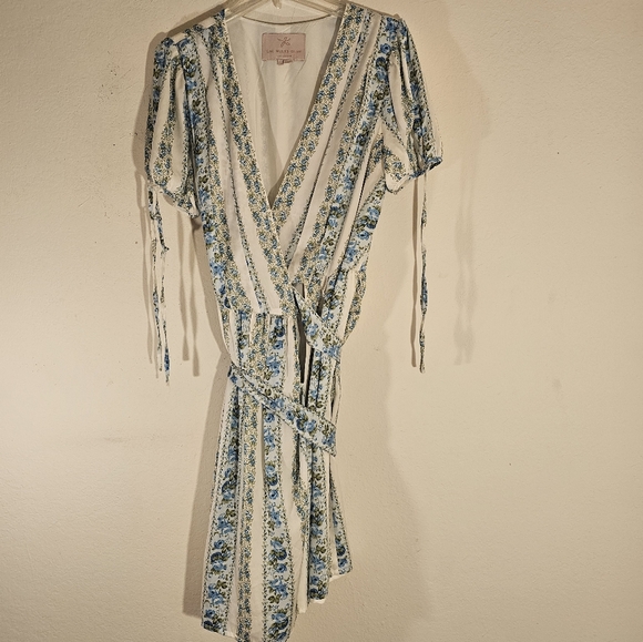 Girl Meets Glam Imogene Floral Wrap Dress - Picture 1 of 10
